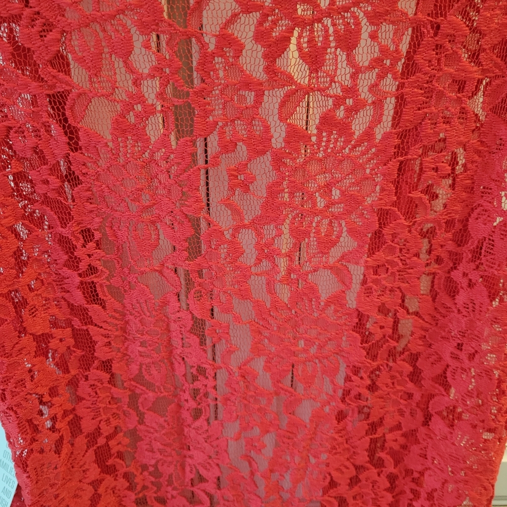 NWT LulaRoe Joy Vest Size S Red - Picture 7 of 8
